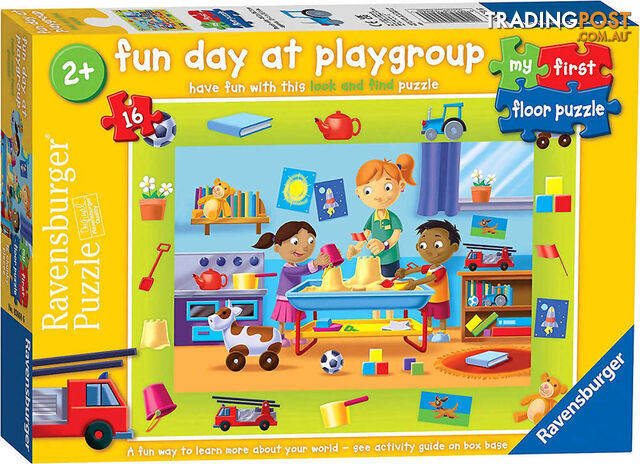 Ravensburger - Fun Day At The Playground My First Floor Jigsaw Puzzle 16pc - Mdrb03060 - 4005556030606