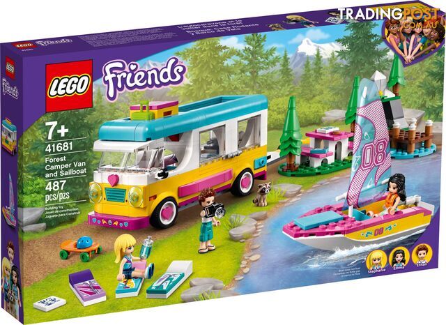 LEGO 41681 Forest Camper Van And Sailboat  - Friends - 5702016916157