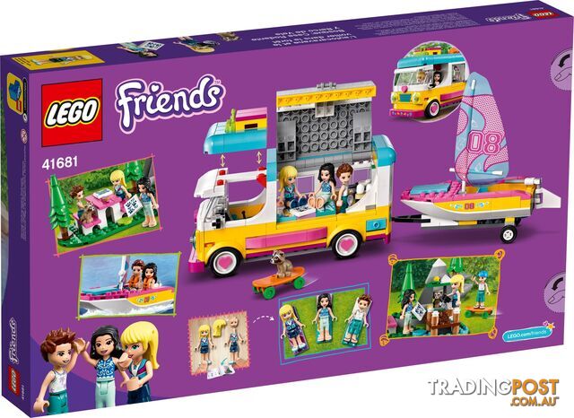 LEGO 41681 Forest Camper Van And Sailboat  - Friends - 5702016916157