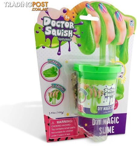 Doctor Squish Diy Magic Slime Green - Jsds38494 - 4897046473860