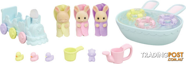 Sylvanian Families - Triplets Baby Bathtime Set - Mdsf5707 - 5054131057070