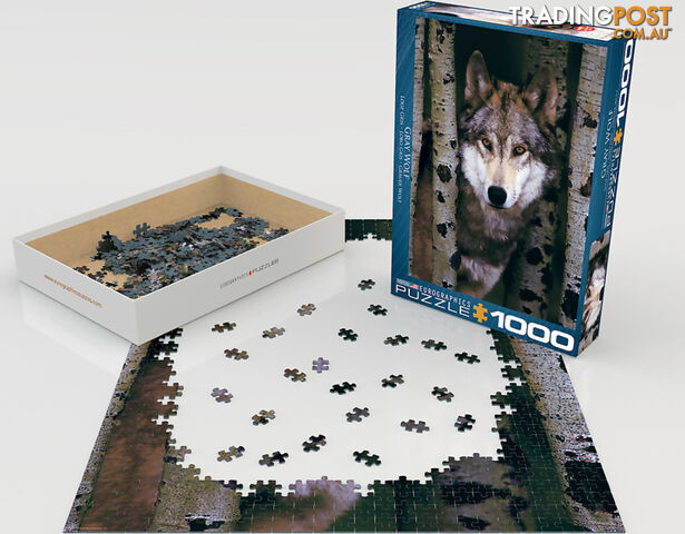 Eurographics - Gray Wolf - Jigsaw Puzzle 1000 Pieces Jdeur61244 - 628136612449