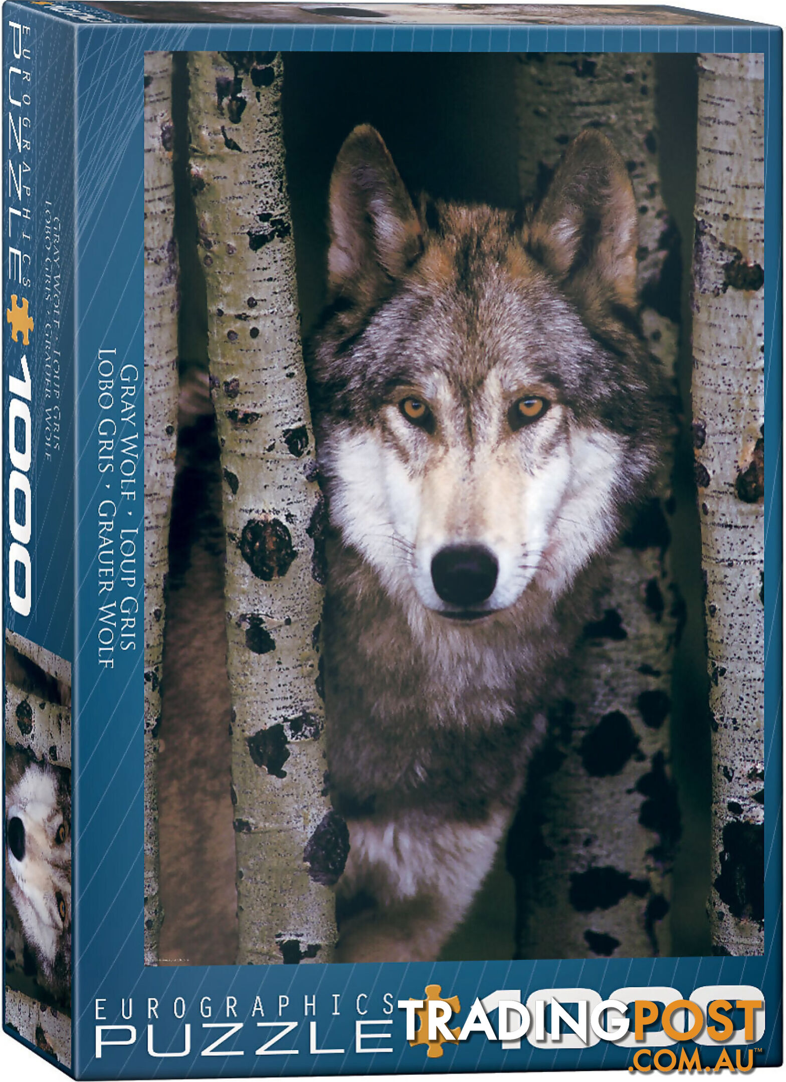 Eurographics - Gray Wolf - Jigsaw Puzzle 1000 Pieces Jdeur61244 - 628136612449