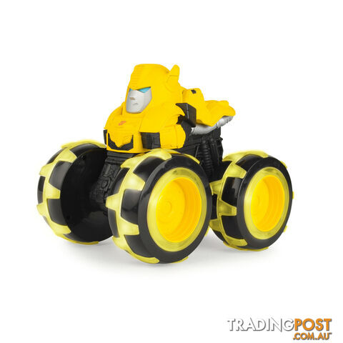 Monster Treads Lightning Wheels Bumblebee Vehicle - Lc47422 - 036881474227