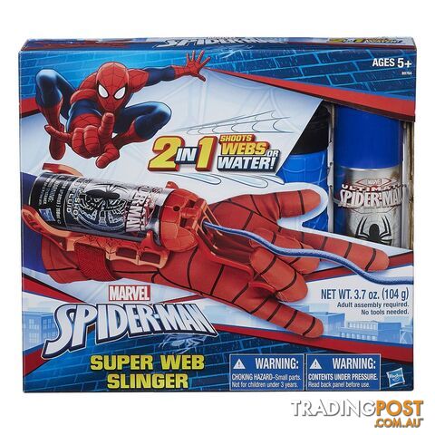 Spiderman Super Web Slinger Hbb97640791 - 630509613397