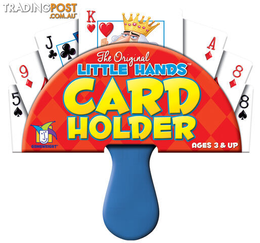 GameWright - Original Little Hands  Playing Card Holder - JDGWI703 - 759751007034