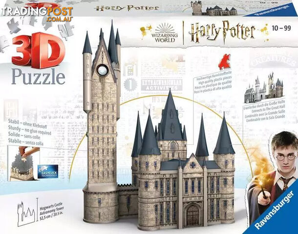 Ravensburger - Harry Potter Hogwarts Castle Astronomy Tower Jigsaw Puzzle 540pcs - Mdrb11277 - 4005556112777
