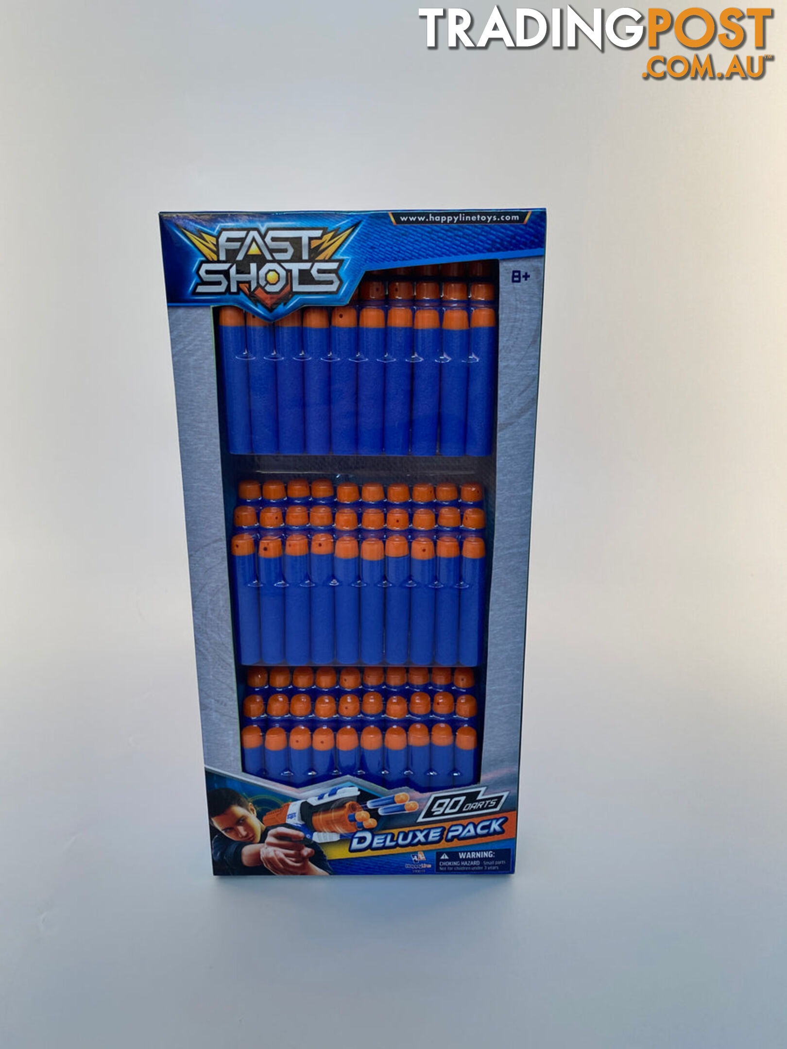 Fast Shots 90 Foam Darts Deluxe Pack Art64750 - 6925900390805
