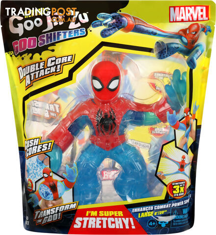 Heroes Of Goo Jit Zu - Marvel Goo Shifters â€“ Enhanced Combat Power Spider-man - Mj42626 - 630996426265