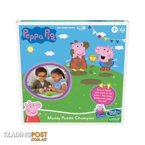 Peppa Pig - Muddy Puddles Champion Game Hbf42622840 - 195166161297