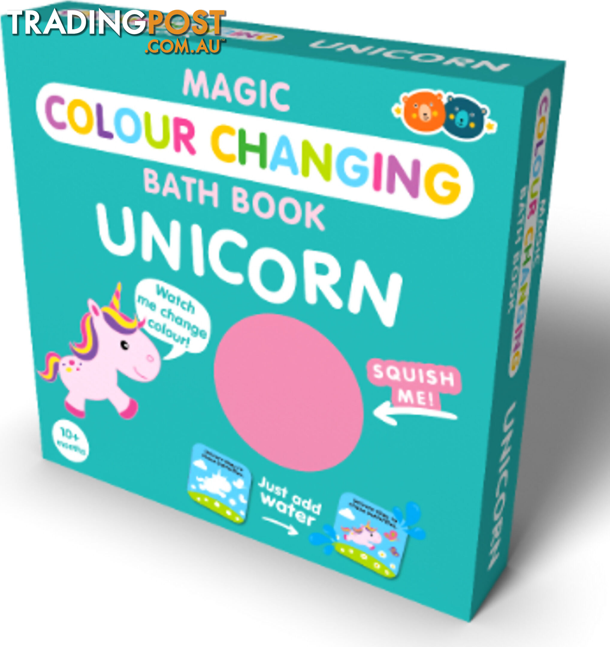 Buddy & Barney - Magic Colour Changing Bath Book - Unicorn - Mh Bb190 - 9781912544639