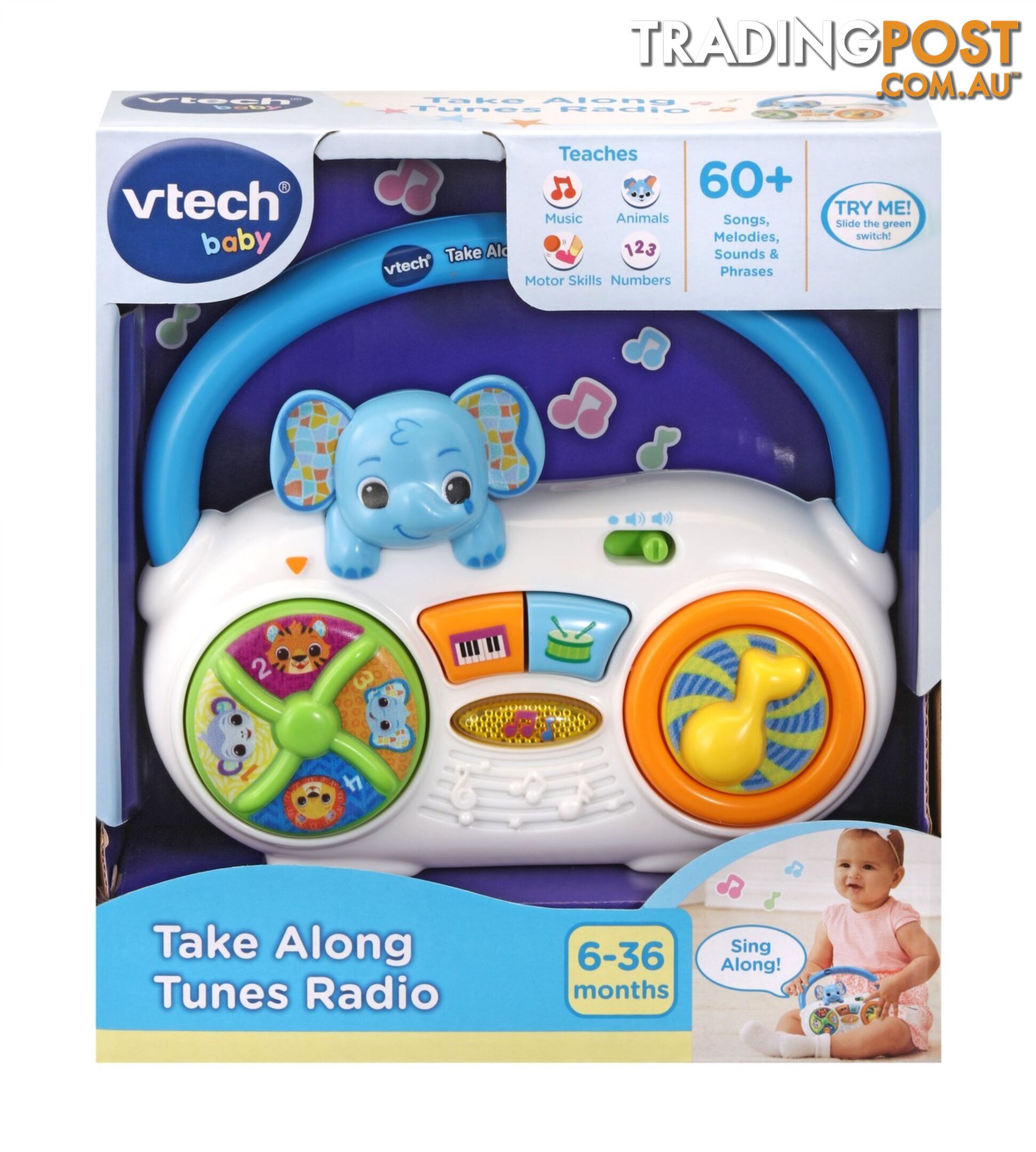 Vtech - Take Along Tunes Radio - Tn80533303004 - 3417765333033