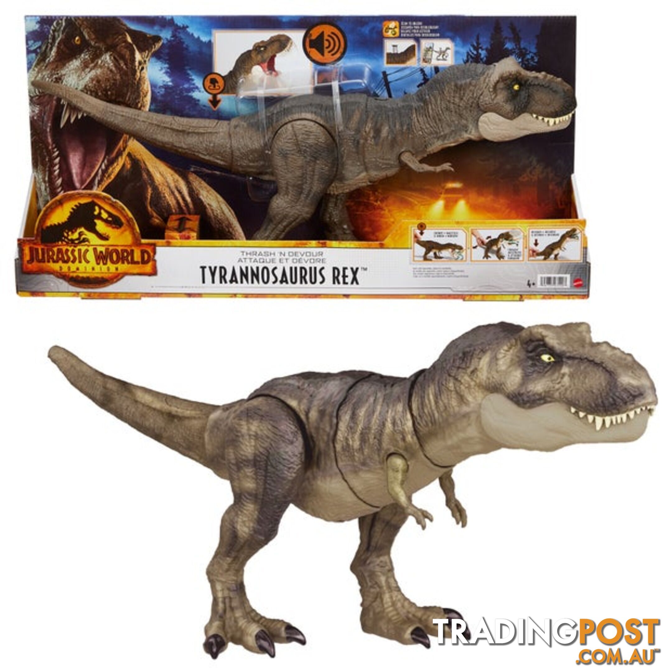 Jurassic World Thrash And Devour Tyrannosaurus Rex Mahdy55 - 194735035403