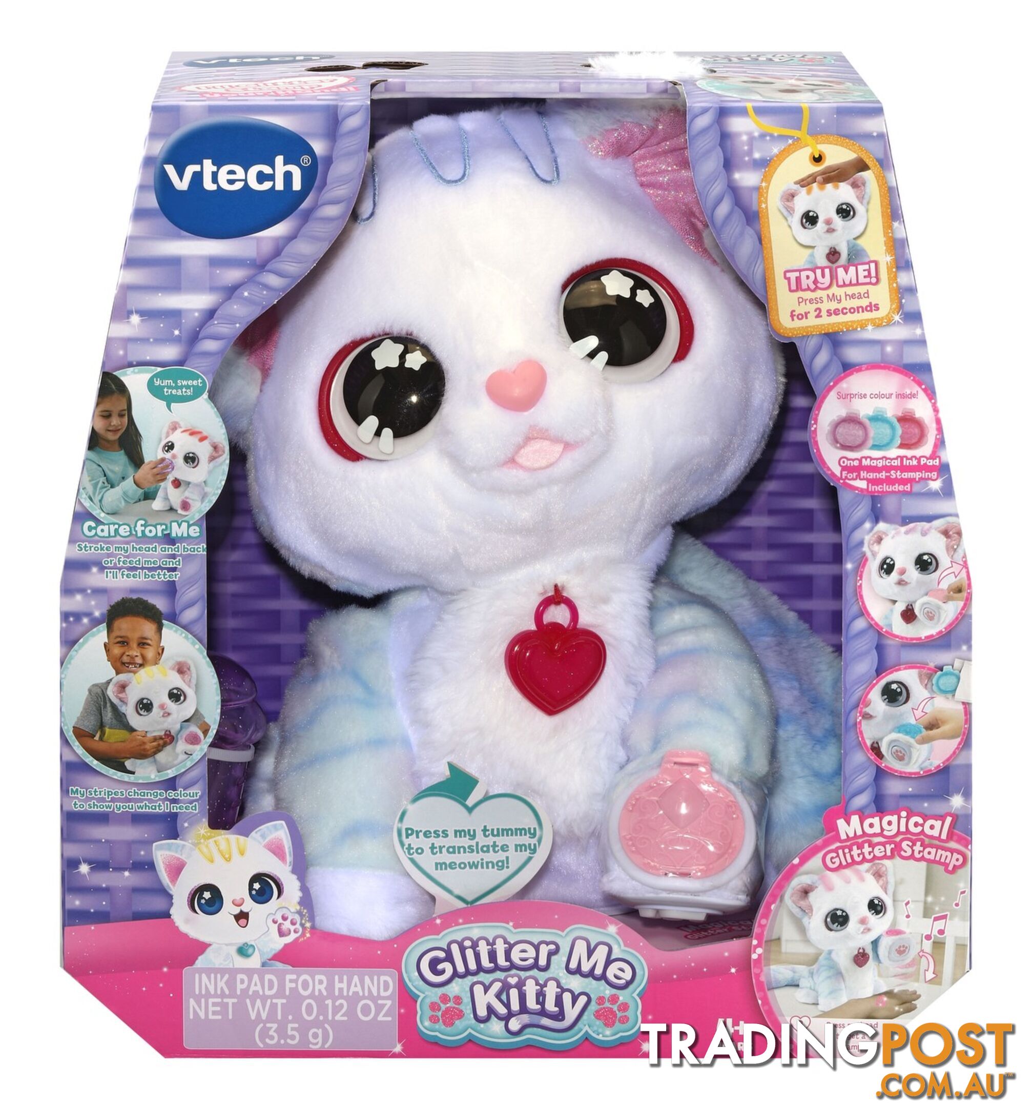 Vtech - Glitter Me Kitty - Art66383 - 3417765424038