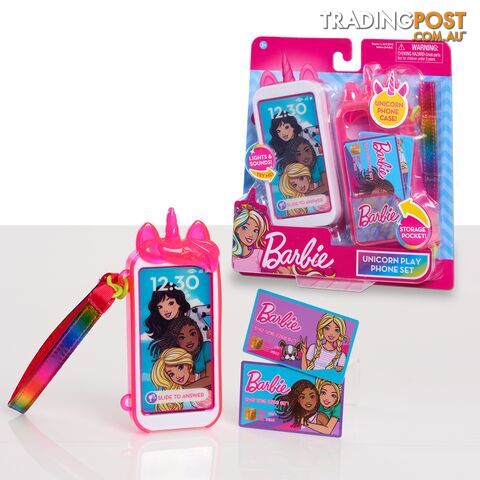 Barbie Unicorn Play Phone Set - Bj63616 - 886144636165