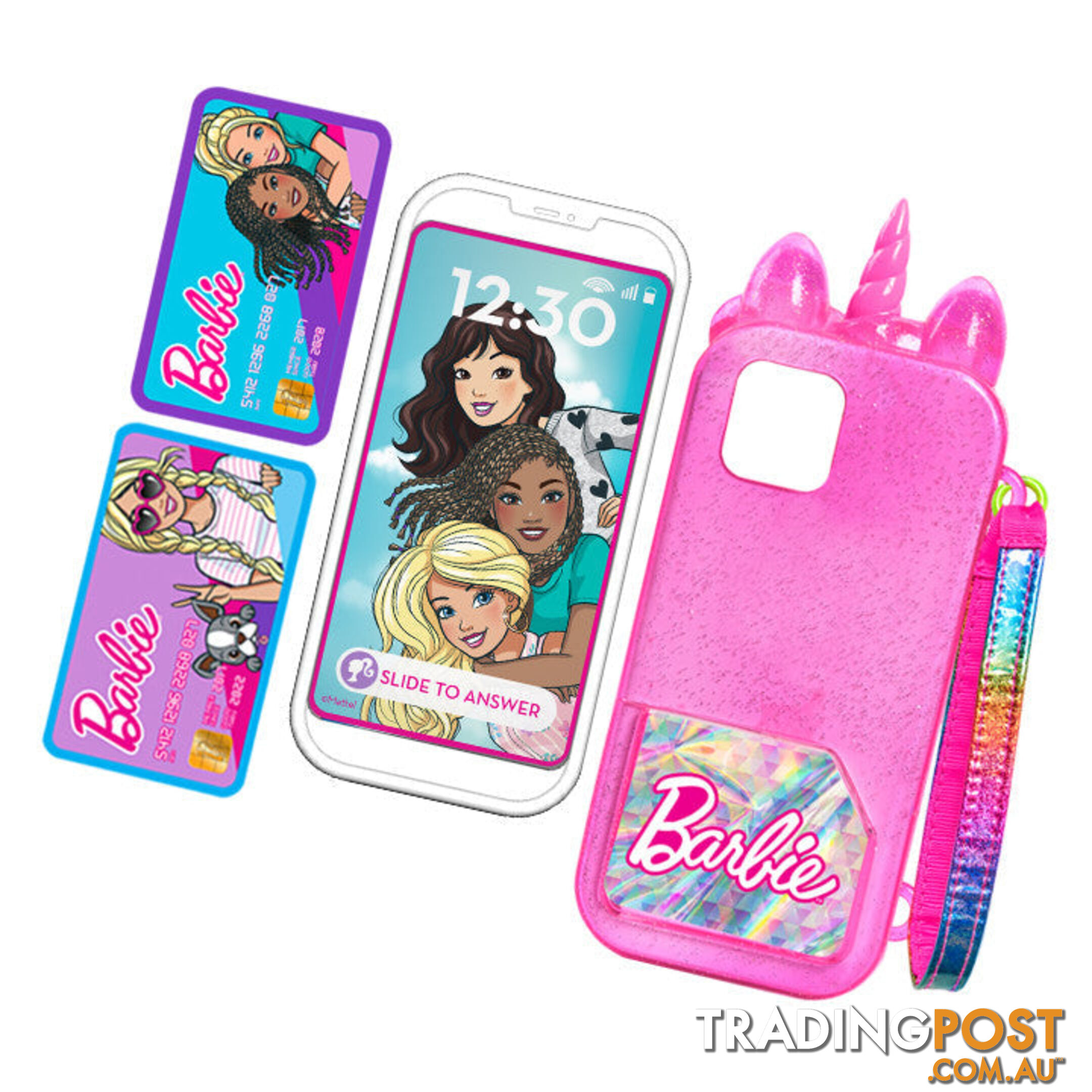 Barbie Unicorn Play Phone Set - Bj63616 - 886144636165