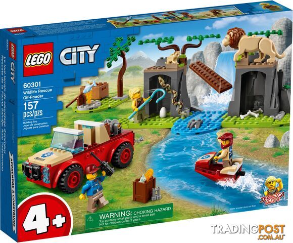 LEGO 60301 Wildlife Rescue Off-Roader - City 4+ - 5702016911923