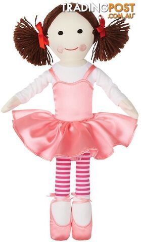 Play School - Jemma Ballerina Soft Doll 32cm - Jsap3004 - 9319057030047