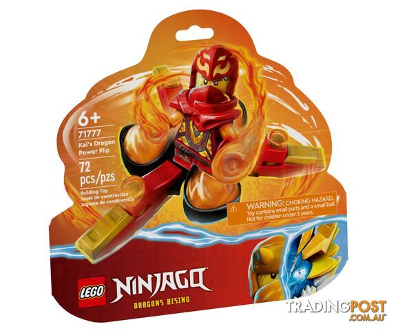 LEGO 71777 Kaiâ€™s Dragon Power Spinjitzu Flip - Ninjago - 5702017412863