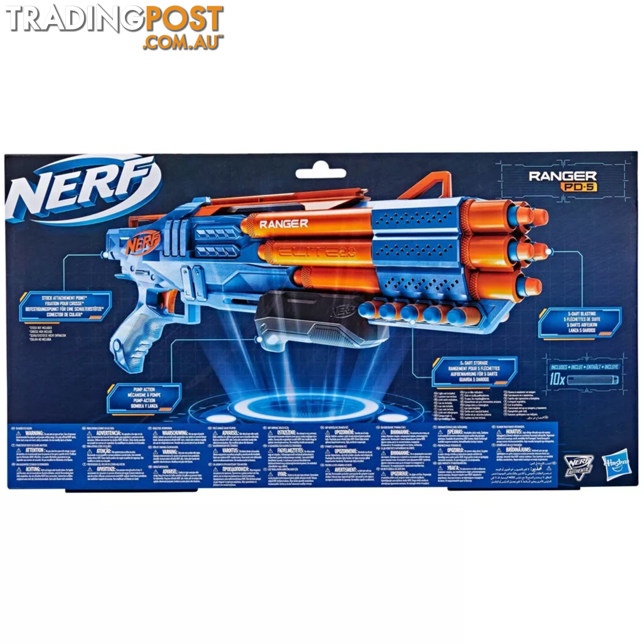 Nerf Elite 2.0 Ranger Blaster Hasbro - Hbf41862210 - 195166163727