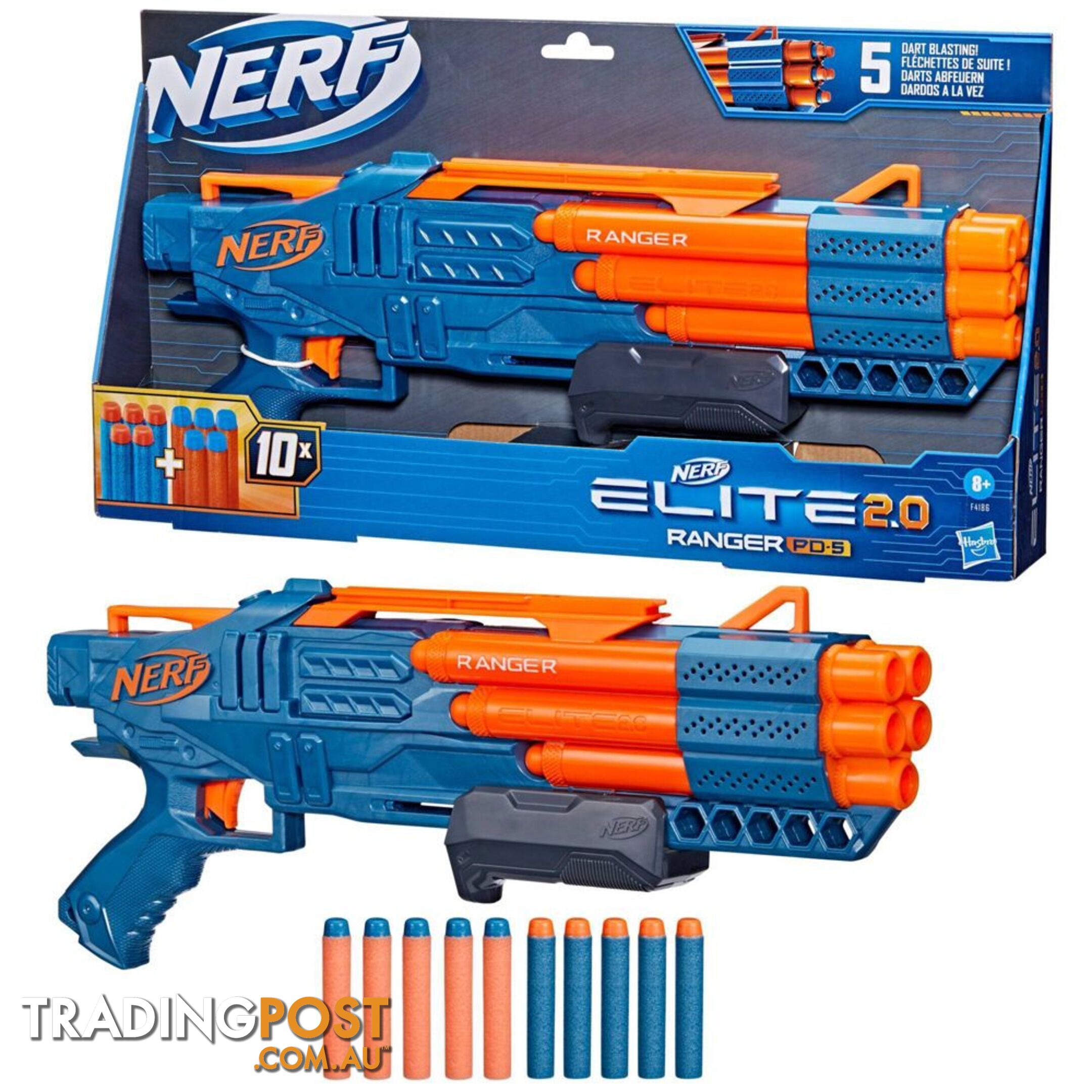 Nerf Elite 2.0 Ranger Blaster Hasbro - Hbf41862210 - 195166163727