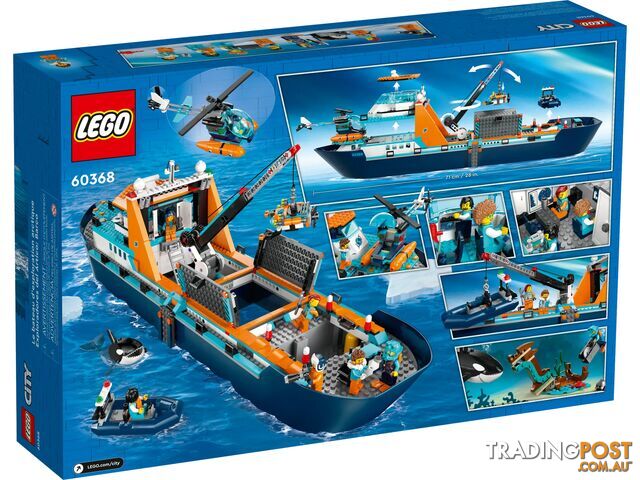 LEGO 60368 Arctic Explorer Ship - City - 5702017416281