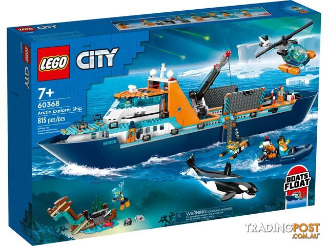 LEGO 60368 Arctic Explorer Ship - City - 5702017416281