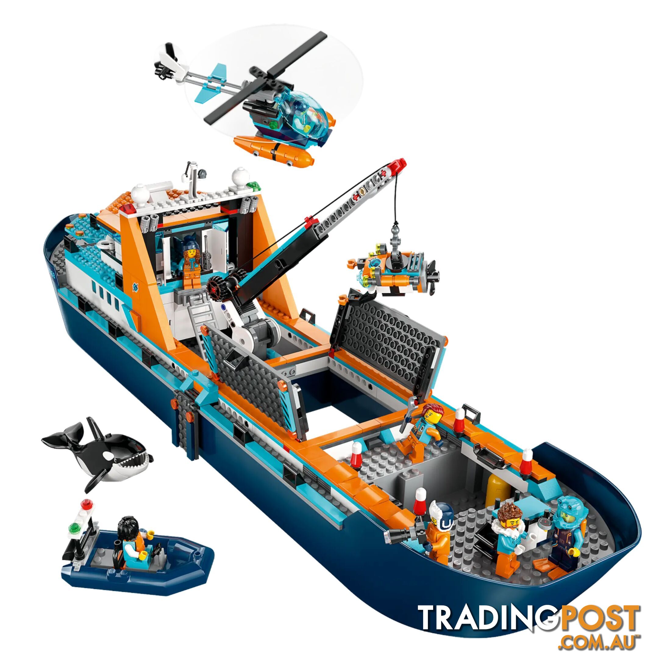 LEGO 60368 Arctic Explorer Ship - City - 5702017416281