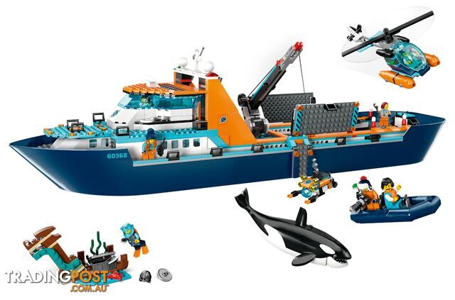 LEGO 60368 Arctic Explorer Ship - City - 5702017416281