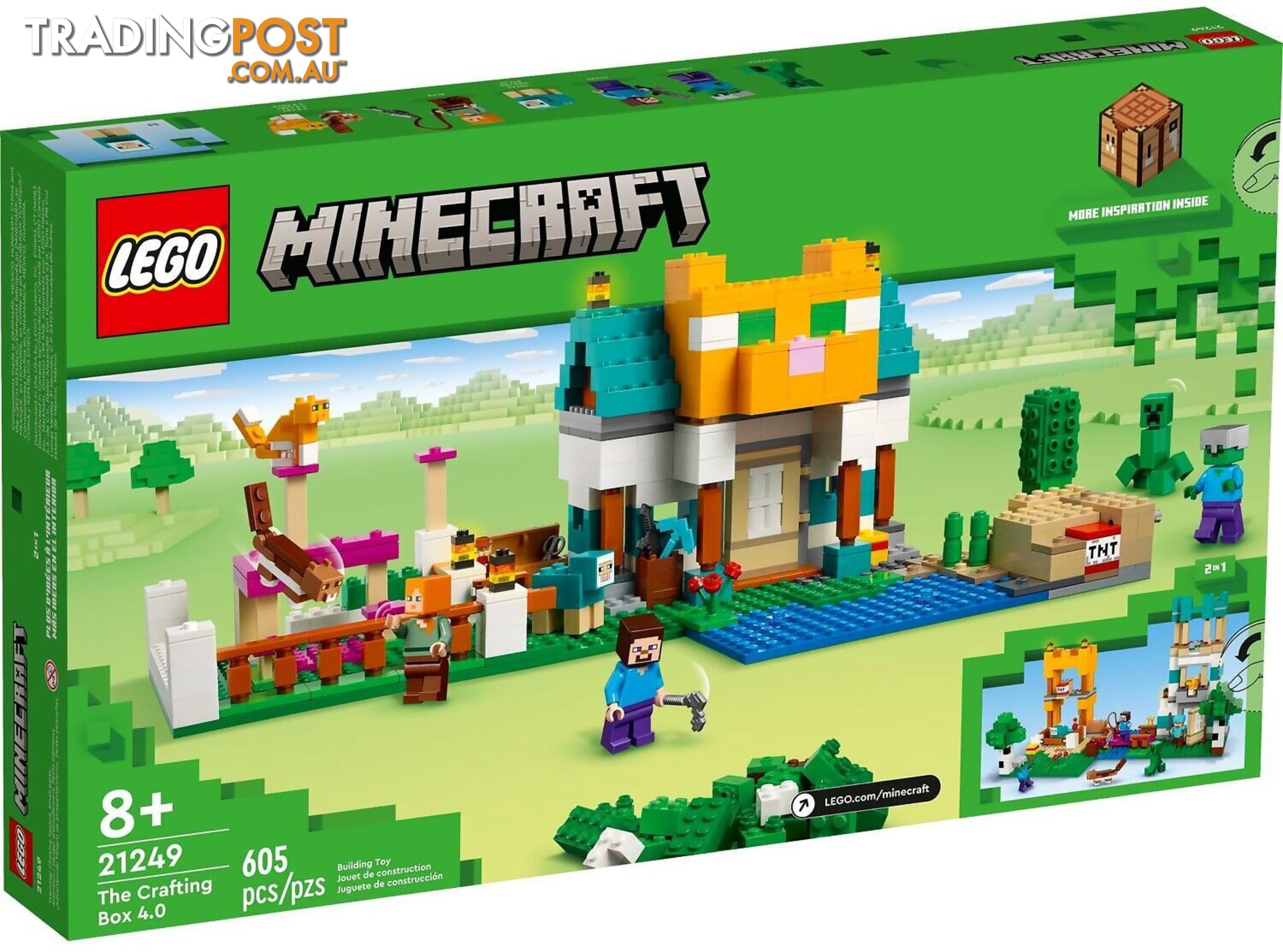 LEGO 21249 The Crafting Box 4.0 - Minecraft - 5702017415840