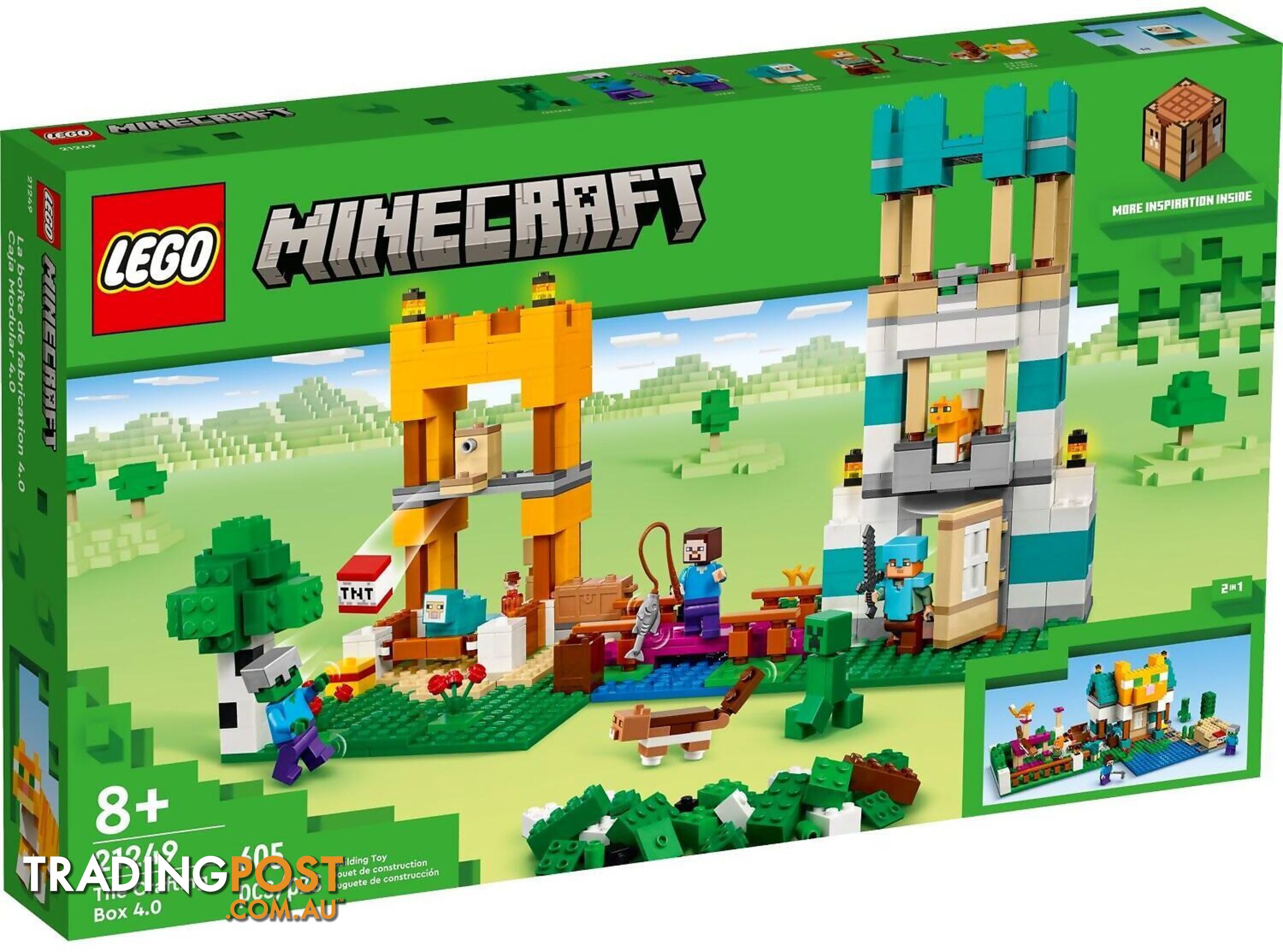 LEGO 21249 The Crafting Box 4.0 - Minecraft - 5702017415840