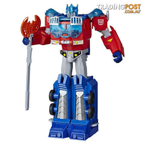 Transformers Bumblebee Cyberverse Adventures Optimus Prime - Hbe7112axoo - 630509881338