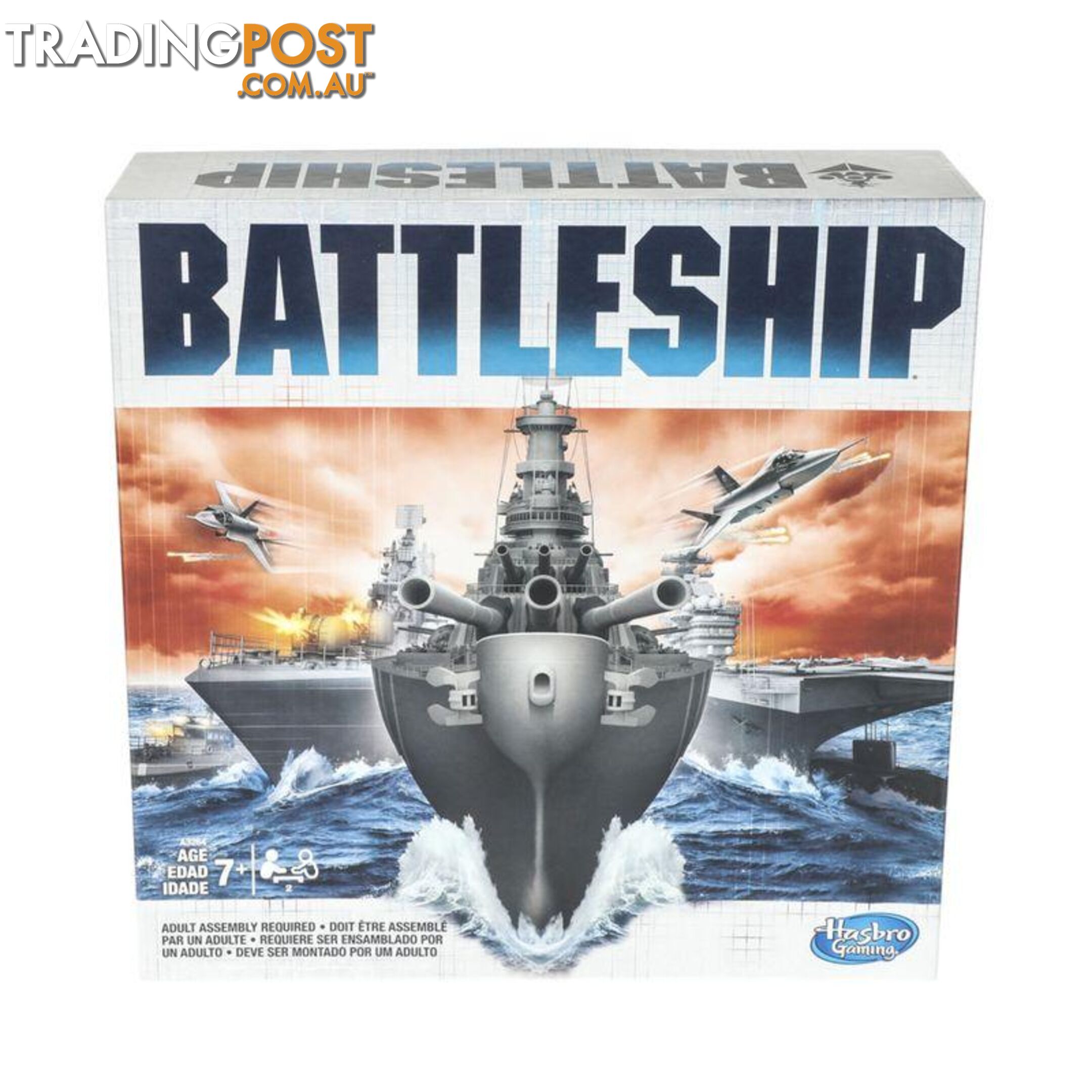 Battleship Classic Naval Combat Game Hba3264amco - 630509856336