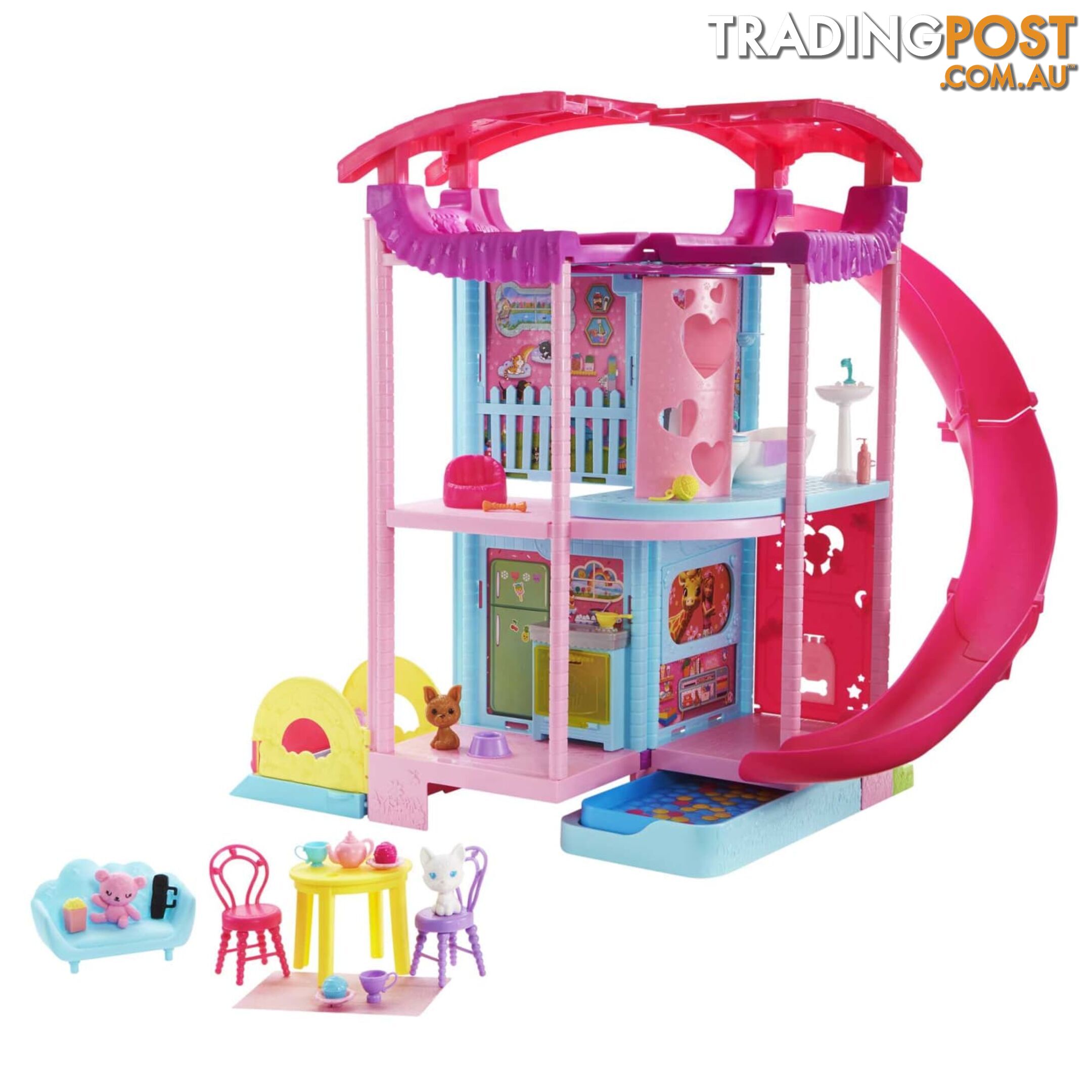 Barbie Chelsea Playhouse  Mattel Hck77 - 194735012466