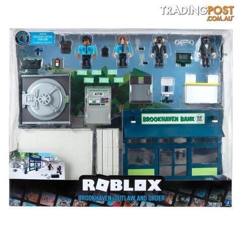 Roblox- Deluxe Playset (brookhaven: Outlaw And Order) - Cjrob0689 - 191726455608