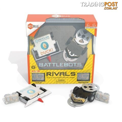 Hexbug Battlebots Rivals Duck & Rotator - Gd4136984 - 807648070187