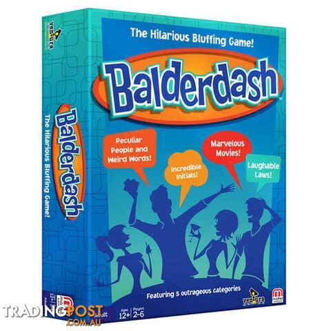 Balderdash The Hilarious Bluffing Game Jdven001053 - 9313612001053