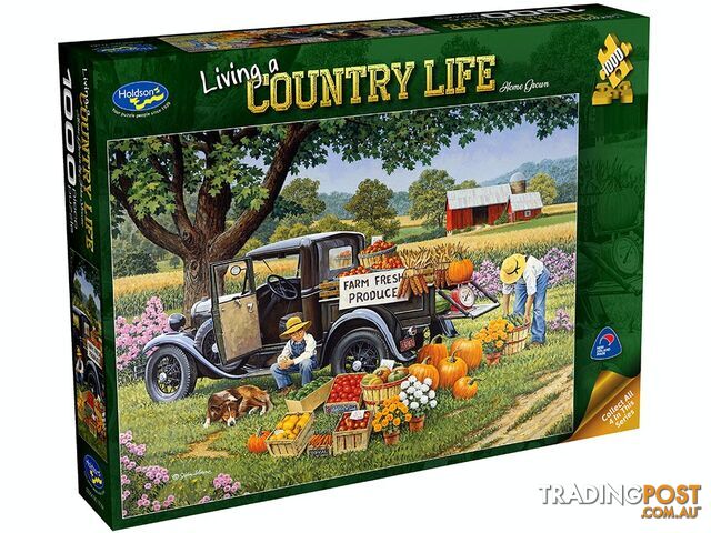 Holdson Jigsaw Puzzle - Living Country Life Home Grown 1000 Piece Jigsaw Puzzle Hol771646 - 9414131771646