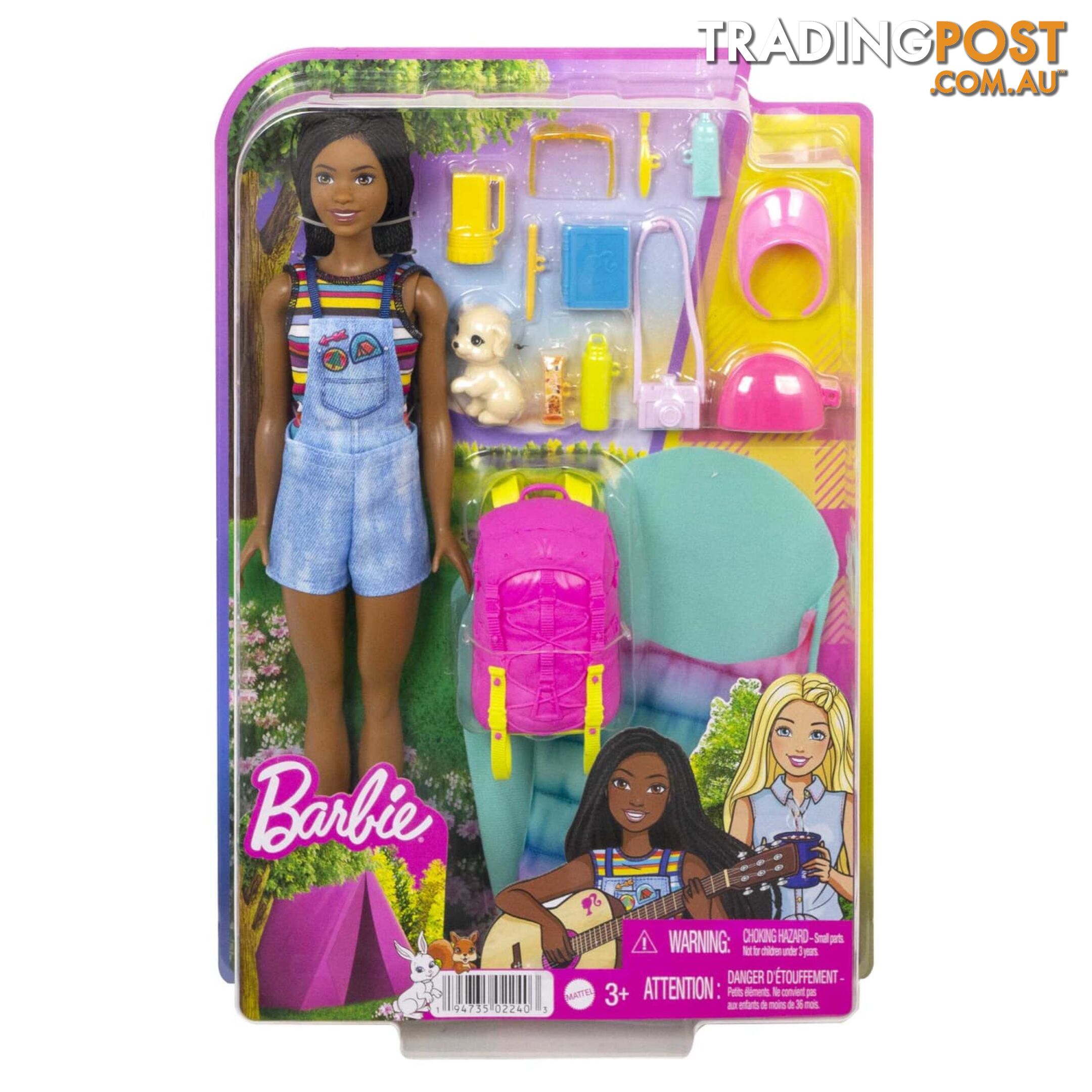 Barbie Doll And Accessories It Takes Two brooklyn Camping Doll And 10+ Pieces - Mahdf74 - 194735022403