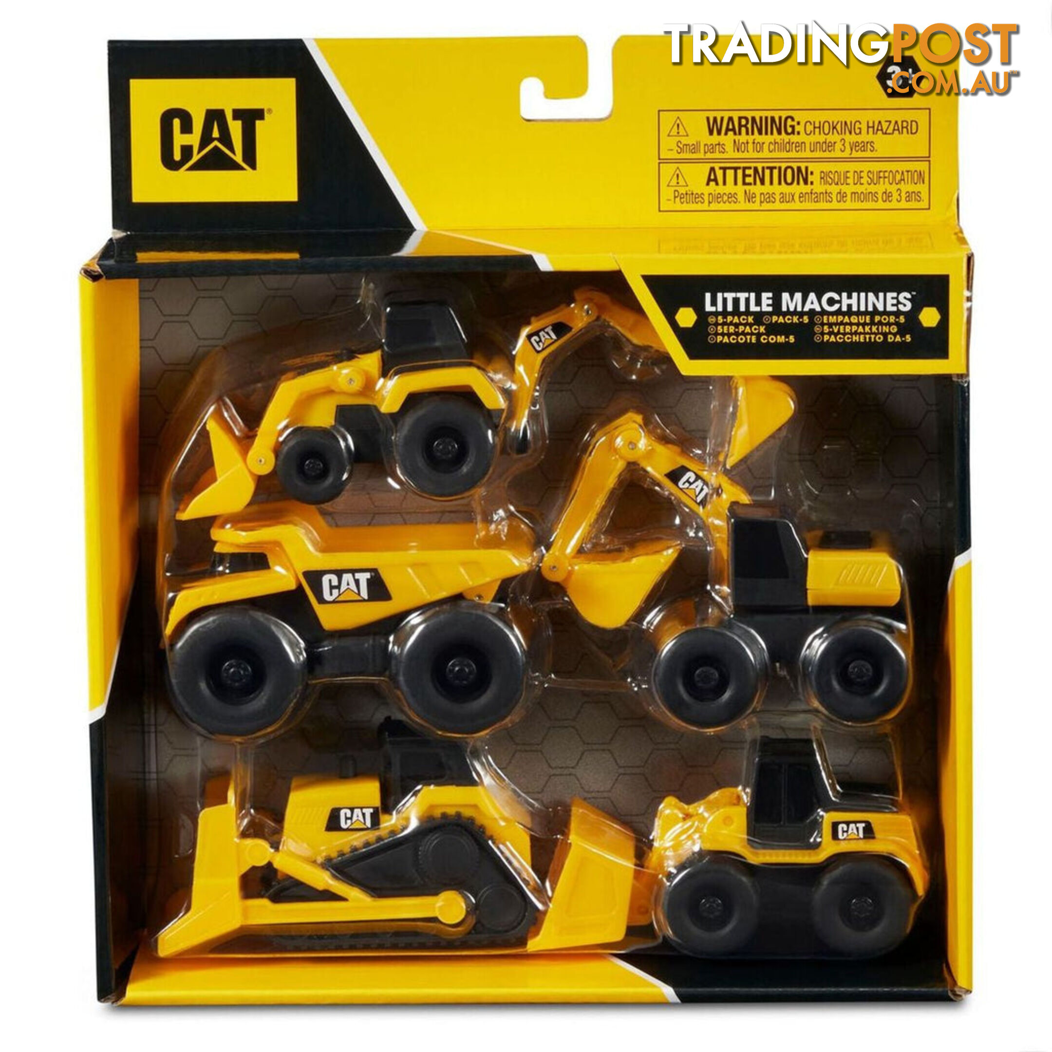 CAT® Mini Machines 5 Pack - Azfr82150 - 021664821503