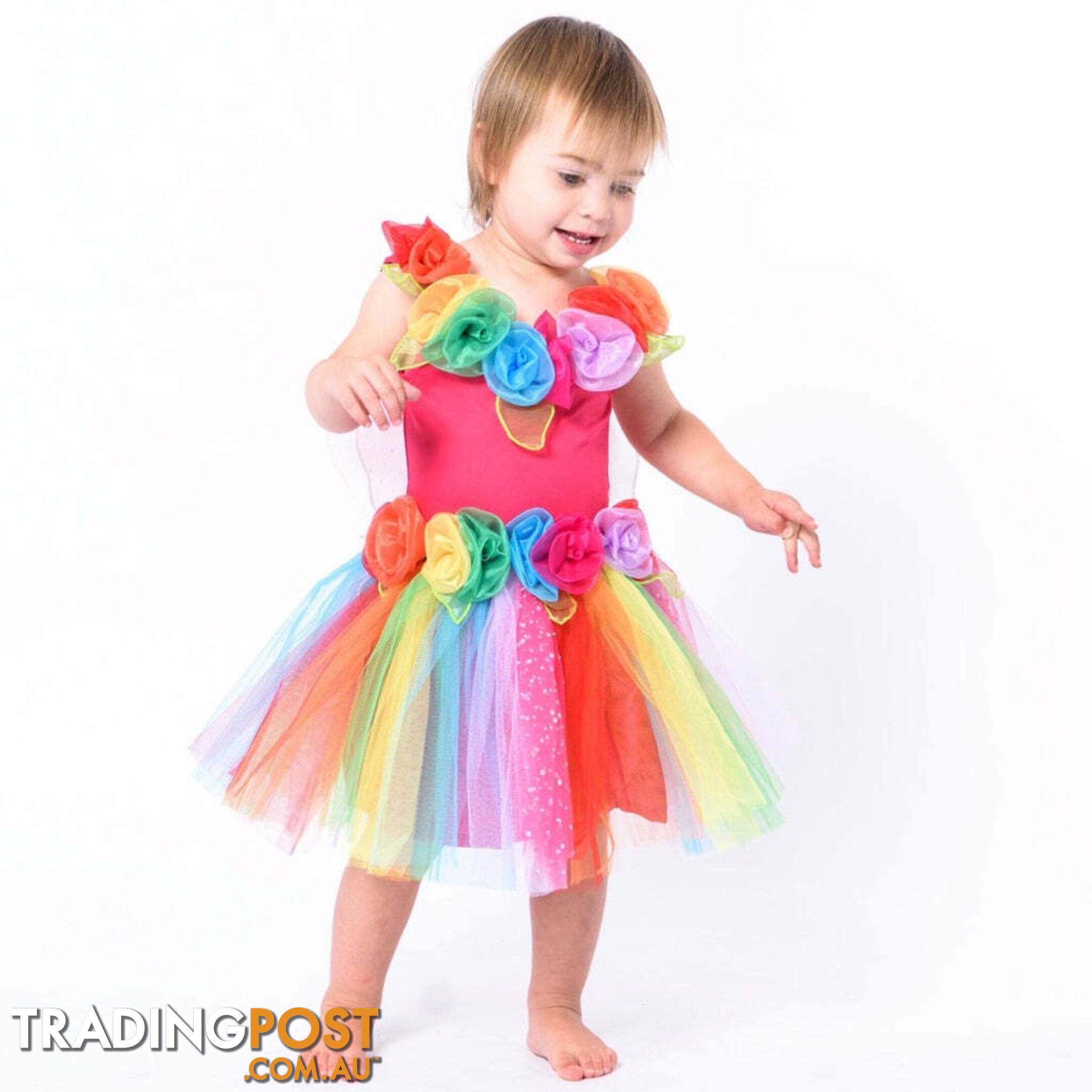 Fairy Girls - Costume Fairy Toddler Rainbow X-small - Fgfb258r - 9787108032584