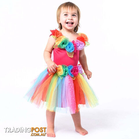 Fairy Girls - Costume Fairy Toddler Rainbow X-small - Fgfb258r - 9787108032584