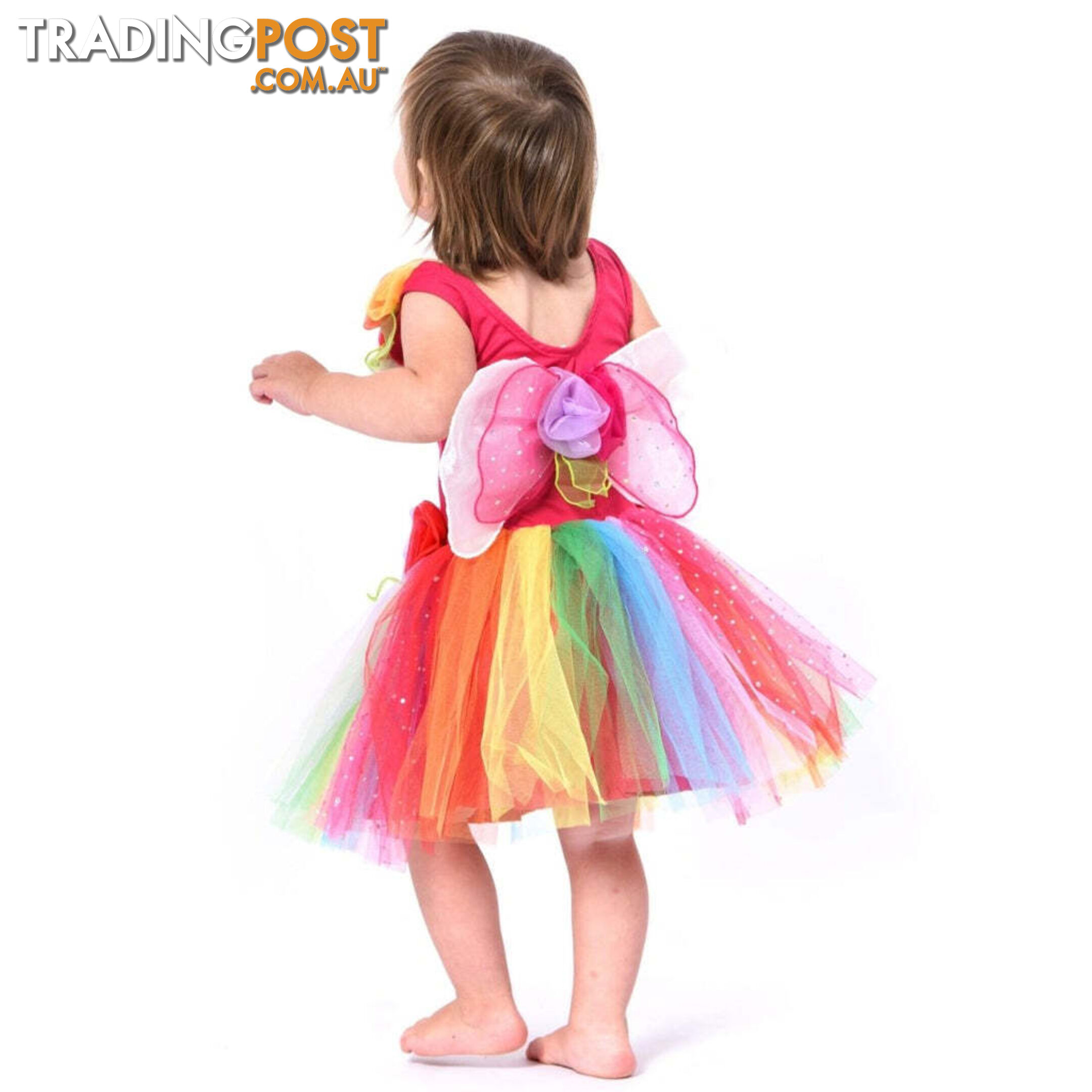 Fairy Girls - Costume Fairy Toddler Rainbow X-small - Fgfb258r - 9787108032584