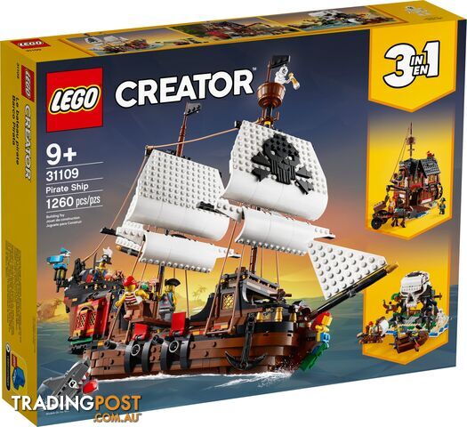 LEGO 31109 Pirate Ship  - Creator  3-in-1 - 5702016616354