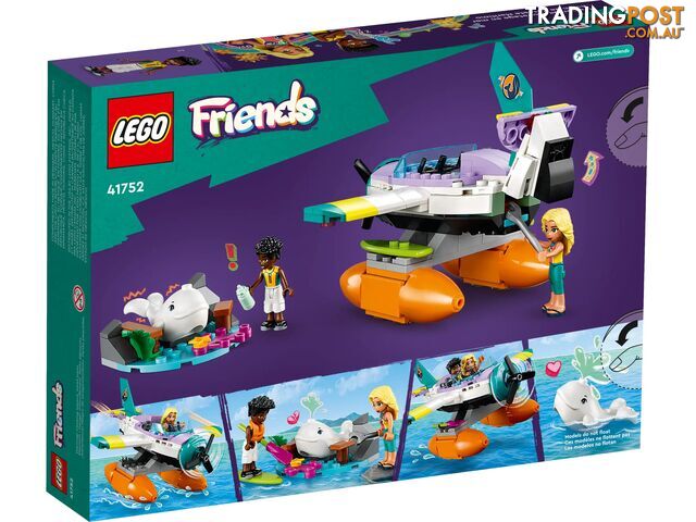 LEGO 41752 Sea Rescue Plane - Friends - 5702017415345