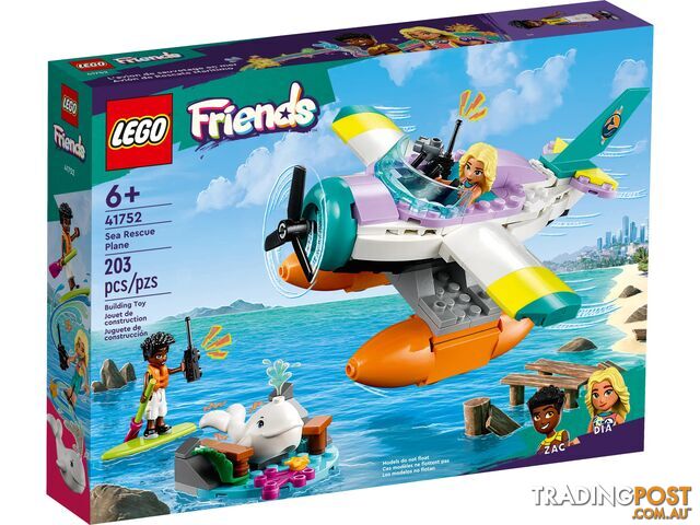 LEGO 41752 Sea Rescue Plane - Friends - 5702017415345