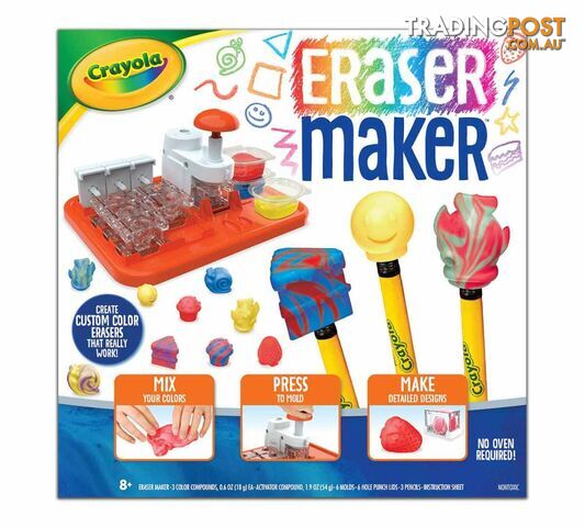 Crayola - Diy Eraser Maker - Bs747401 - 071662274016