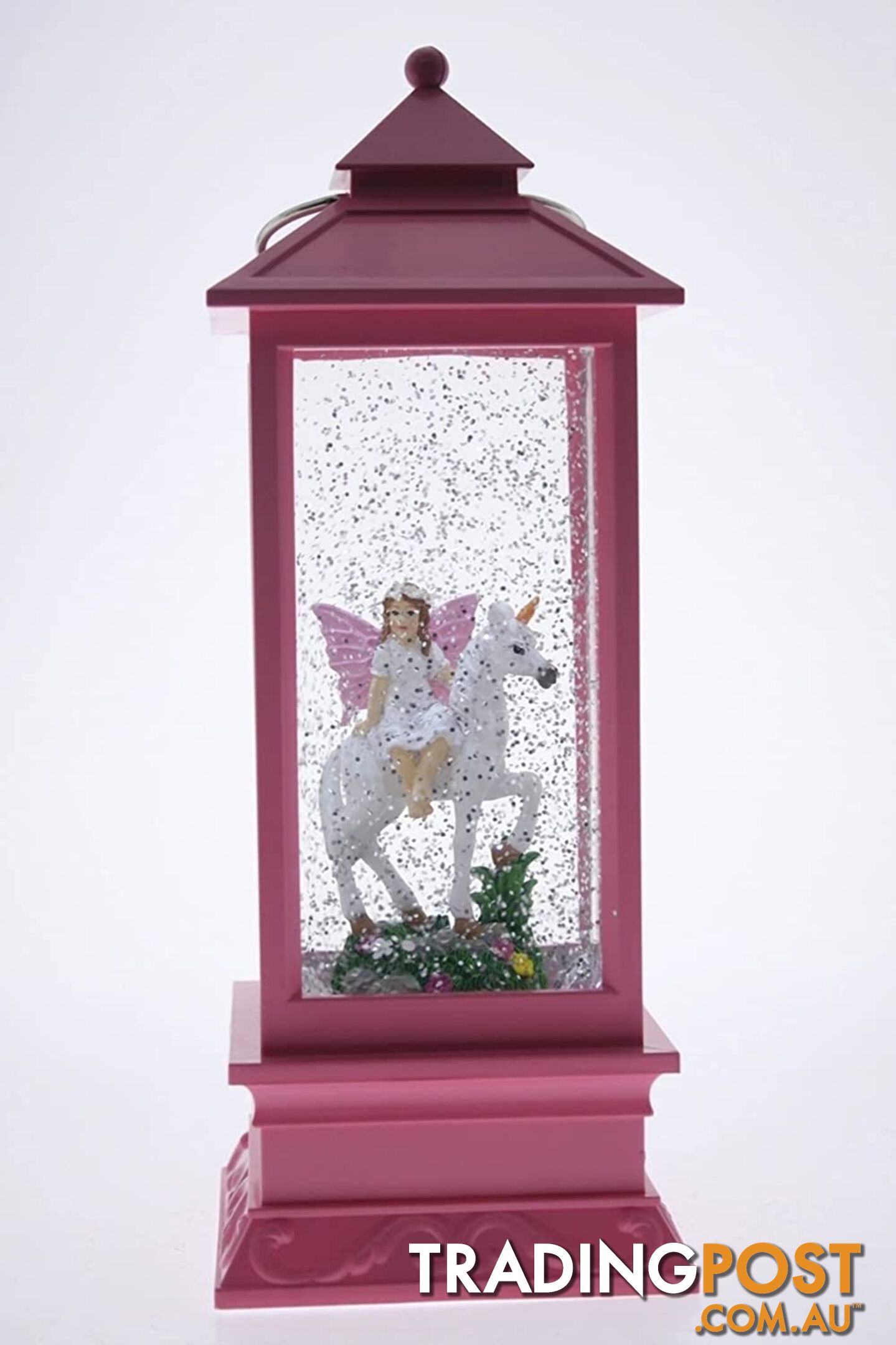 Cotton Candy - Pink Lantern With Unicorn & Fairy Ccfv226 - 9324651395652