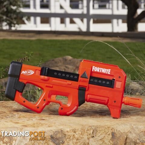 Nerf Fortnite Compact Smg Motorized Dart Blaster Ultra Red Wrap 8-dart Internal Clip Includes 8 Nerf Elite Foam Darts Hasbro - Hbf41062211 - 195166162638