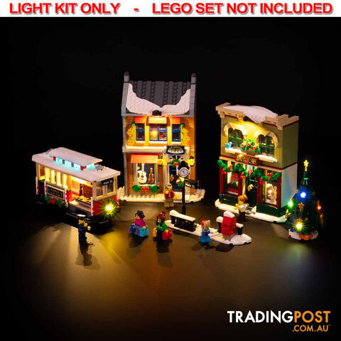 LIGHT KIT for LEGO Holiday Main Street 10308 - Light My Bricks - 754523893617